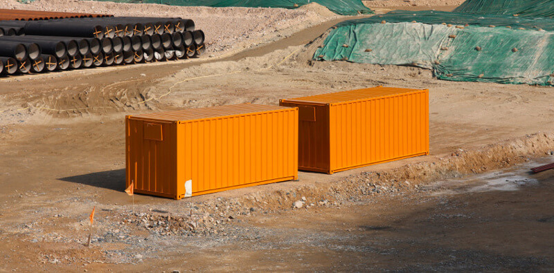 Dutch Harbor Storage Containers