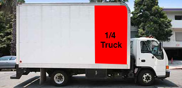 ¼ Truck Junk Removal in Irvine, CA